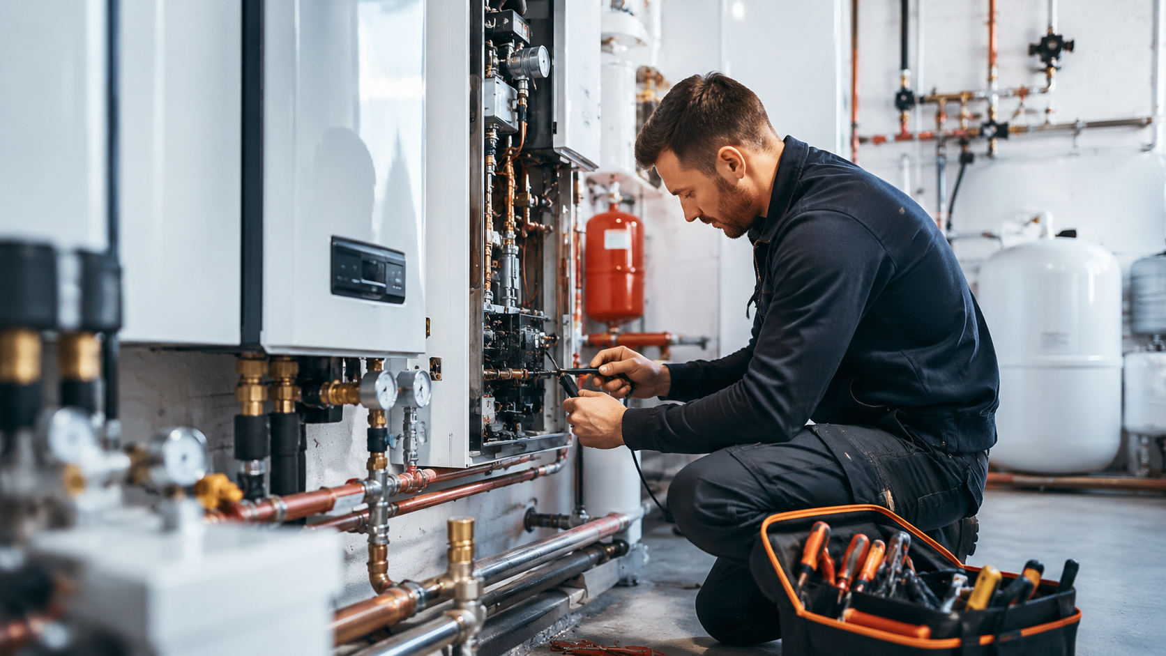 Keltic maintenance technician working on mechanical systems — Munster
